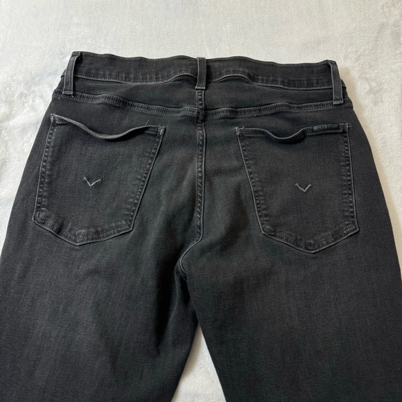 Hudson Men's Blake Slim Straight Jeans in Dark Gray Grayson Wash Size 32 - Picture 6 of 10